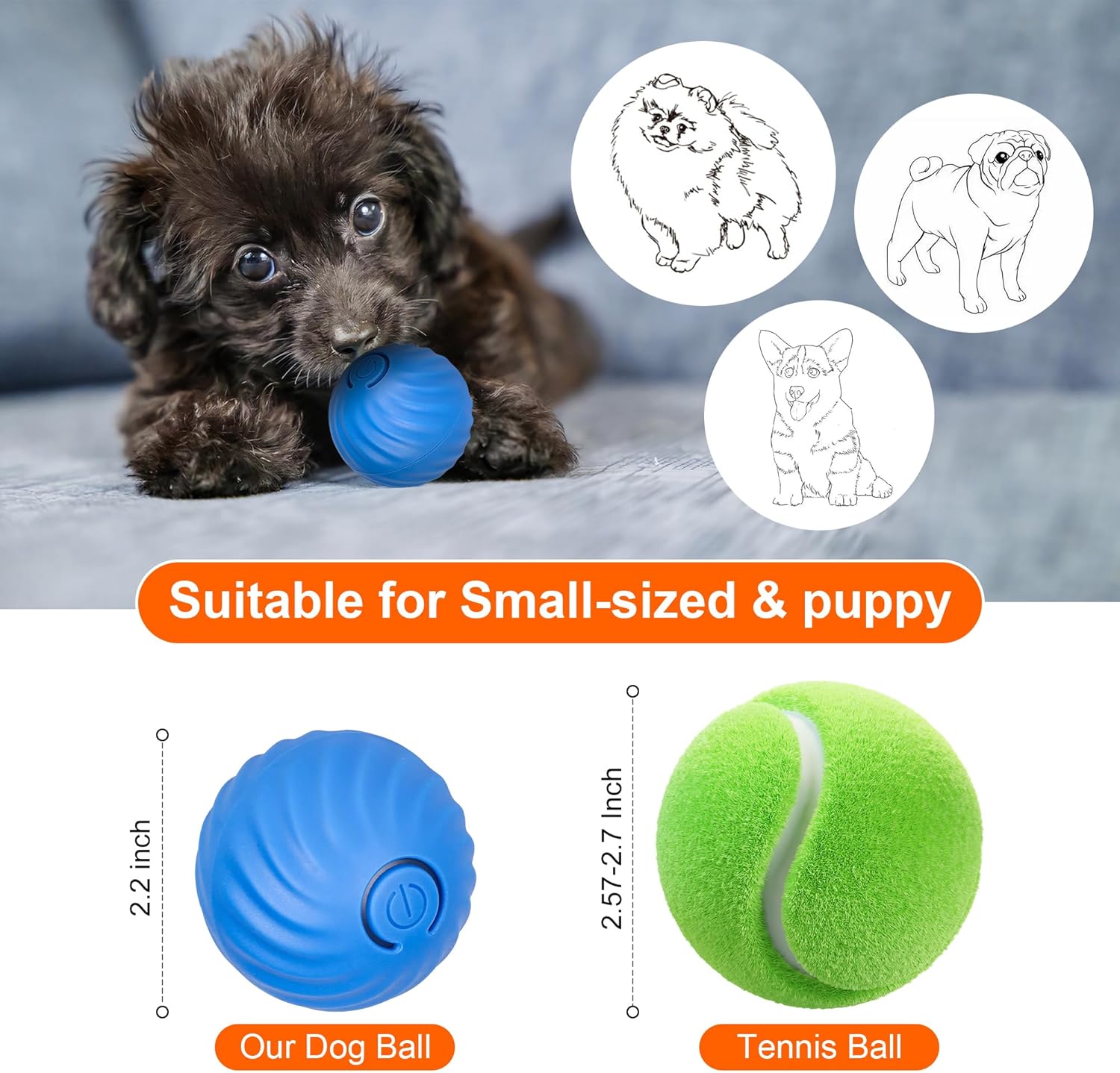 Smart Interactive Dog Toy Ball