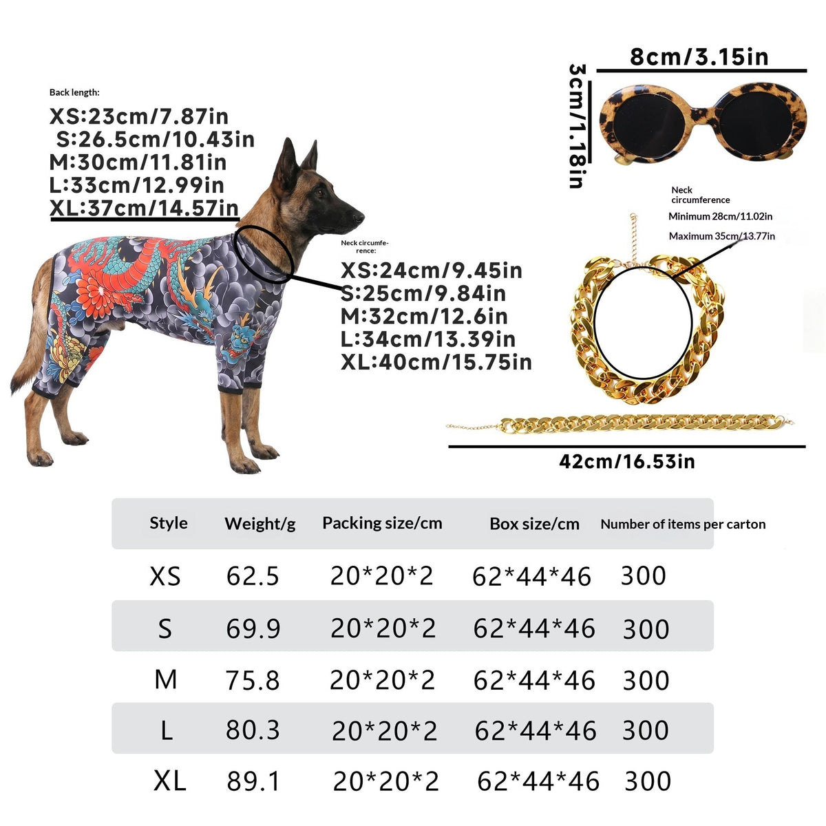 Pet Tattoo Four-Legged Apparel
