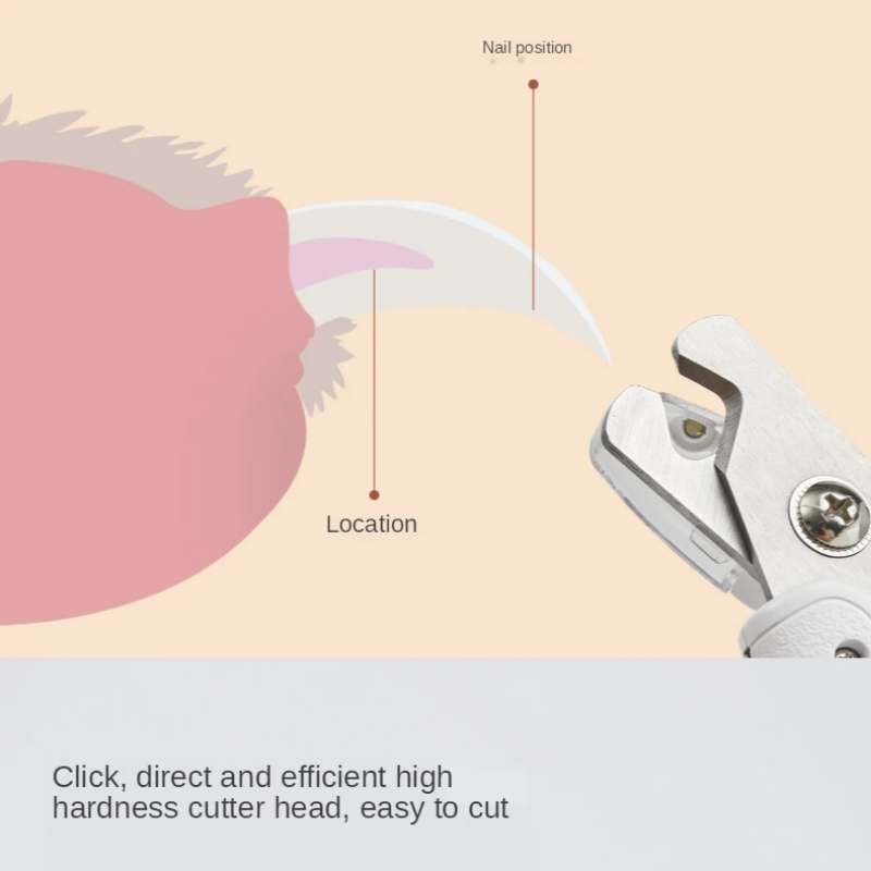 Professional Nail Clipper with LED Light