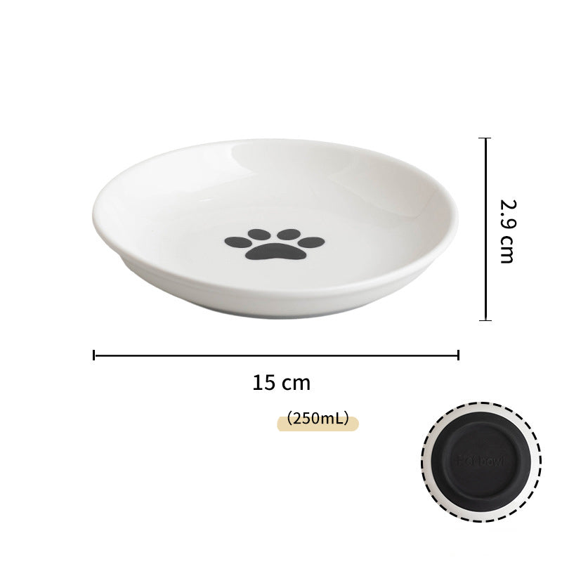 Whisker Friendly Ceramic Cat Food Bowls