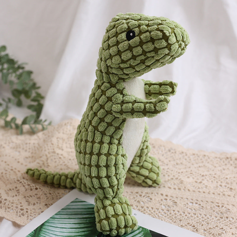 Bite Resistant Plush Sounding Toy Dinosaur
