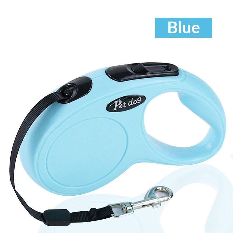 Automatic Retractable Anti-Pull Dog Leash With Elastic Traction Rope