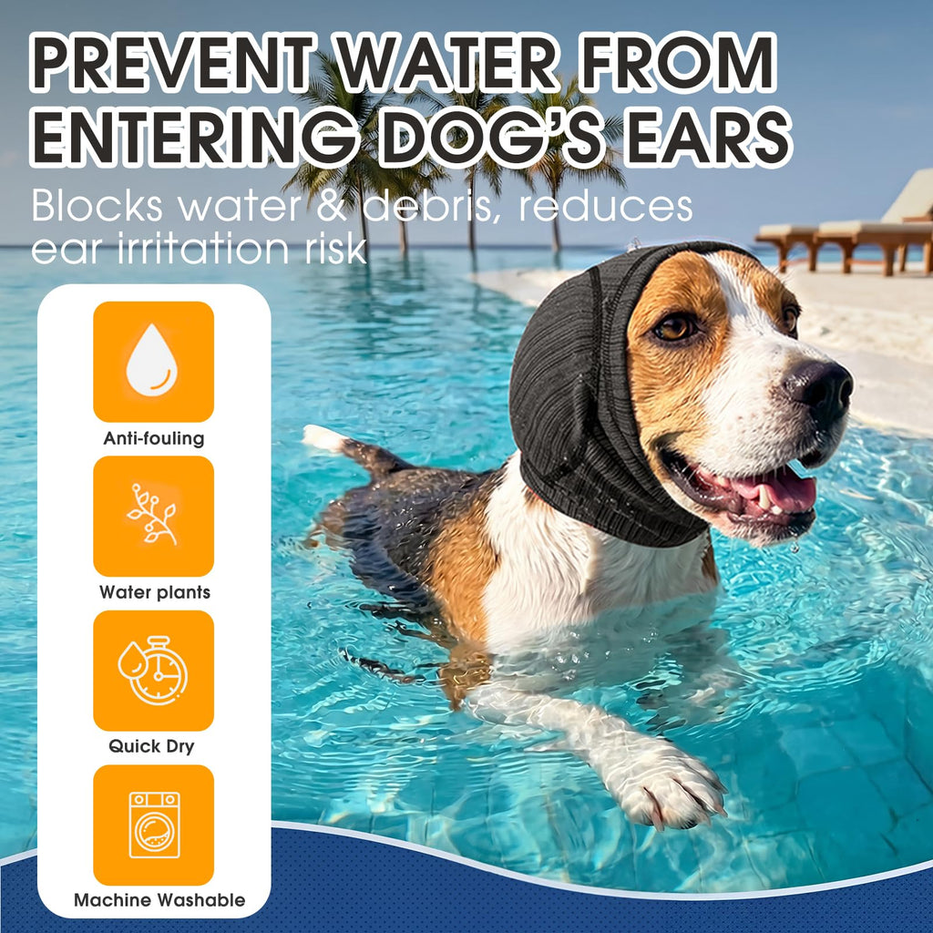 Soft Dog Ear Cover For Loud Noises,Thunderstorm&Fireworks