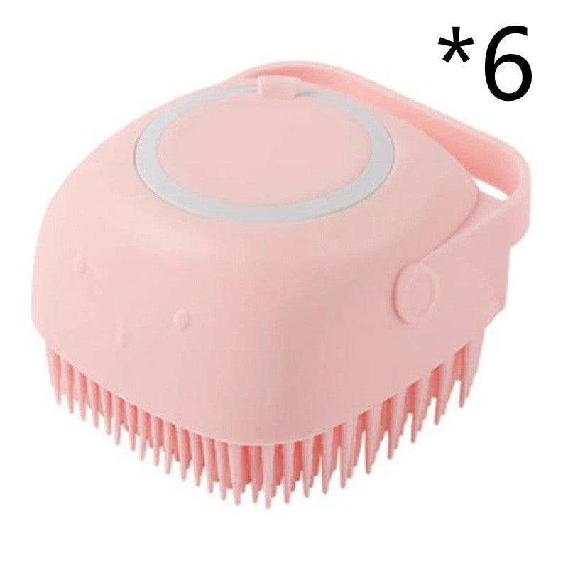 Silicone Dog Bath Massage Cleaning Tool Dog Grooming Supplies