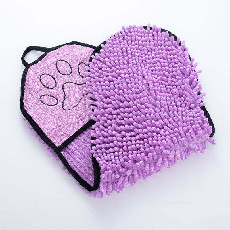 Dogs Cats Towels Super Absorbent Dog Bathrobe Microfiber Bath Towels Quick-Drying