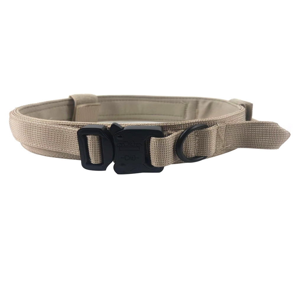 Tactical Dog Collar And Leash Set, Adjustable