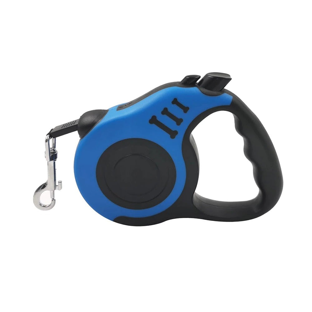 3m And 5m Durable Dog Leash Automatic Retractable Nylon Cat Lead Extension