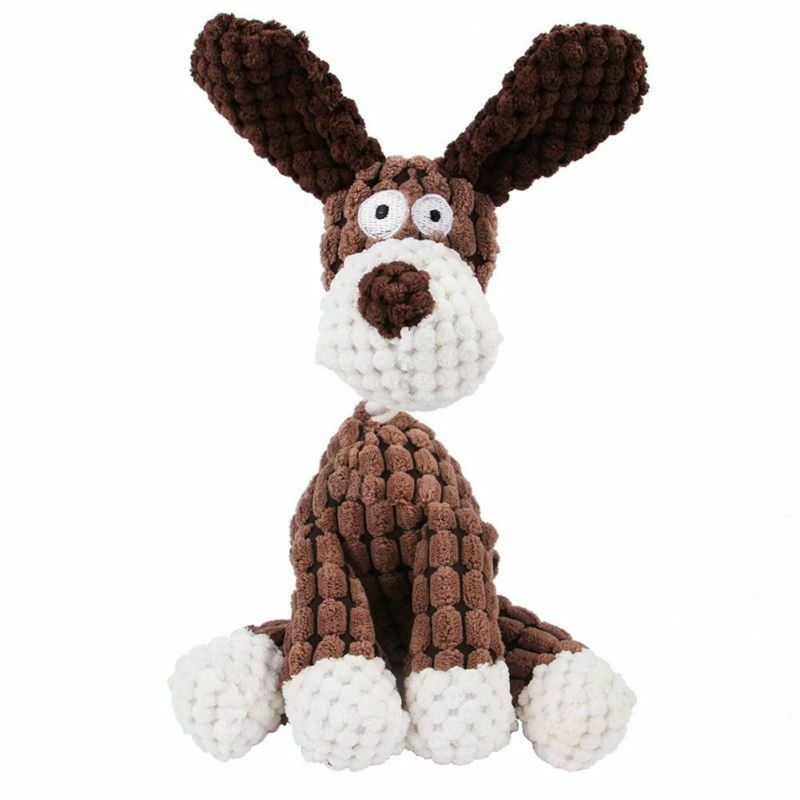 Puppy Chew Squeaker Squeaky Plush Sound Toys Clean Teeth