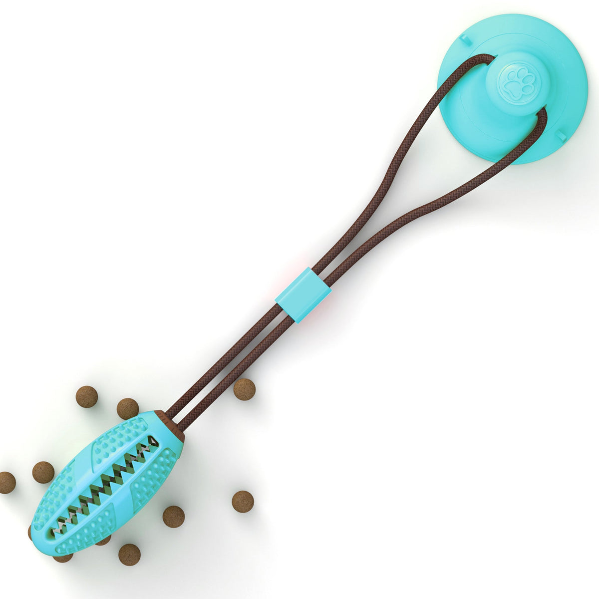 Silicon Suction Cup Tug Interactive Dog Toy