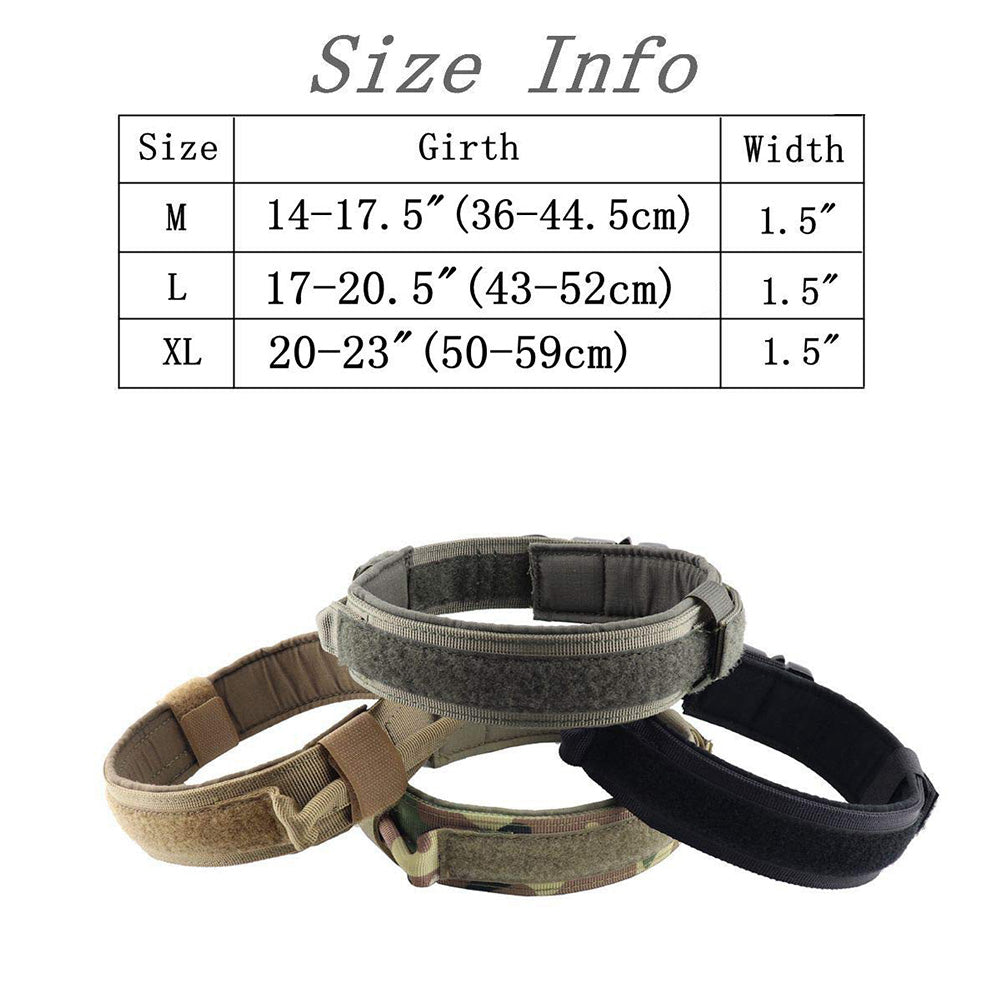 Tactical Dog collar