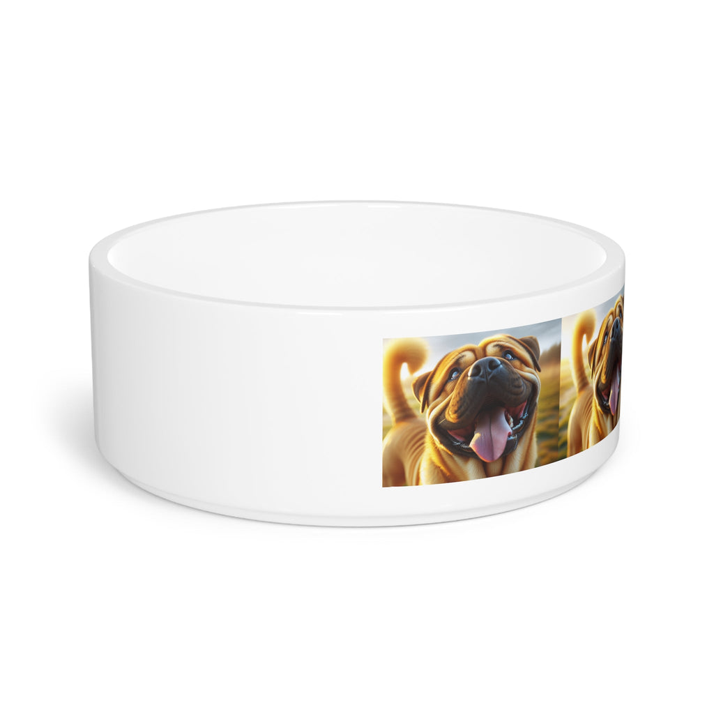 Ceramic Pet Bowl – 16 oz Dog Feeding Bowl