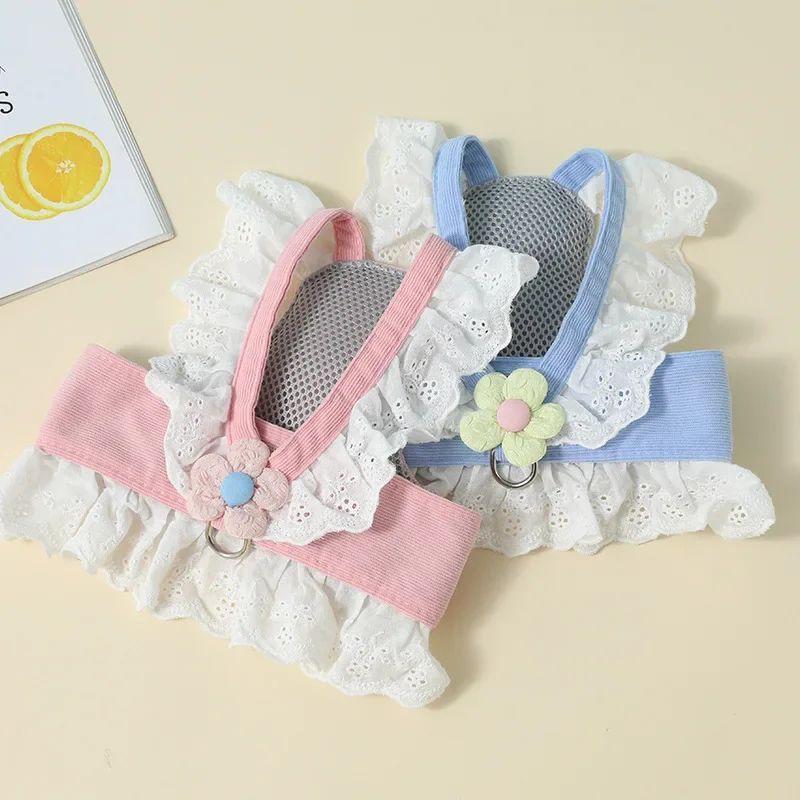Pet Leash Summer Clothes For Cats And Dogs