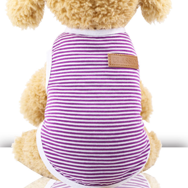 Cotton Striped Vest
