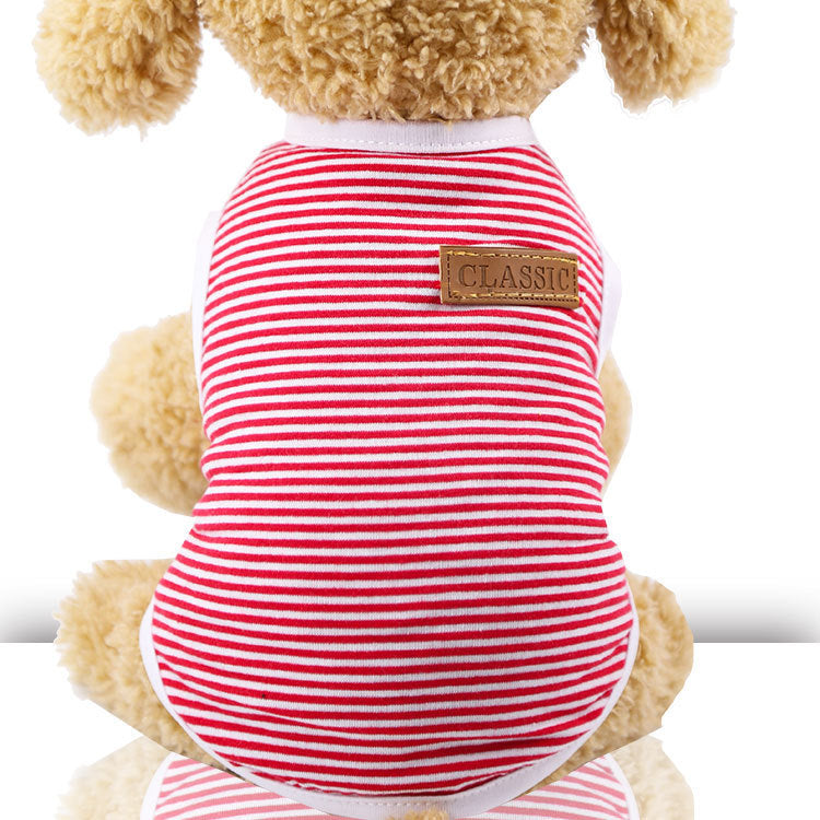 Cotton Striped Vest