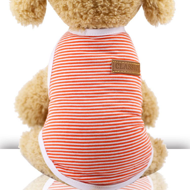 Cotton Striped Vest