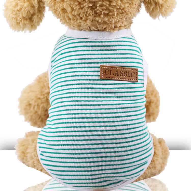 Cotton Striped Vest