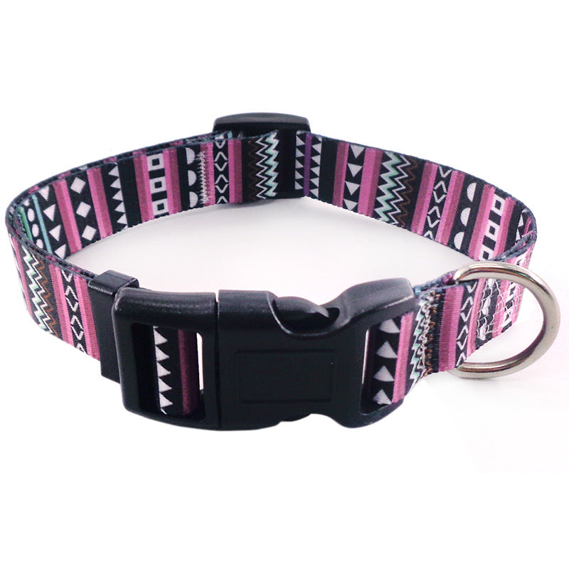 Digital Printing Pet Collars Bohemian Collars National Style Dog Collars