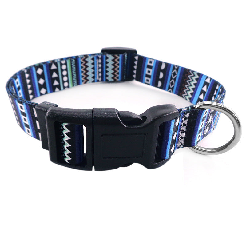 Digital Printing Pet Collars Bohemian Collars National Style Dog Collars