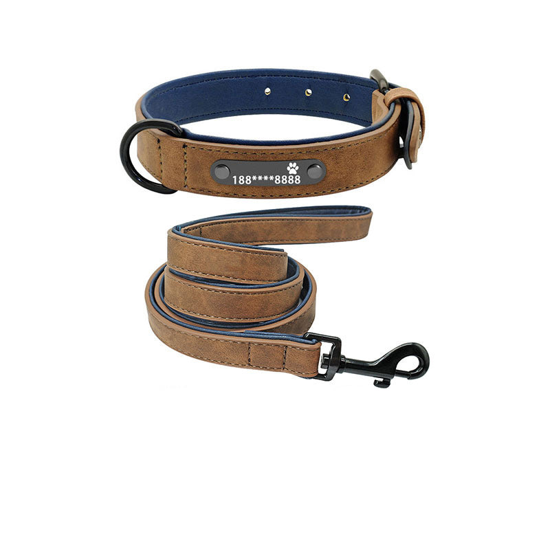 Personalized Collar & Leash Set