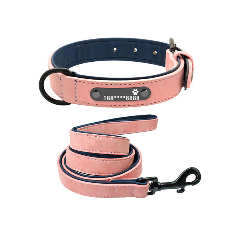 Personalized Collar & Leash Set