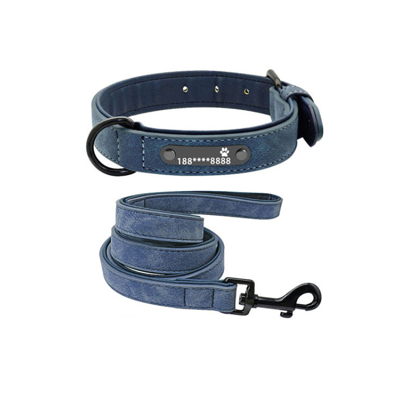 Personalized Collar & Leash Set