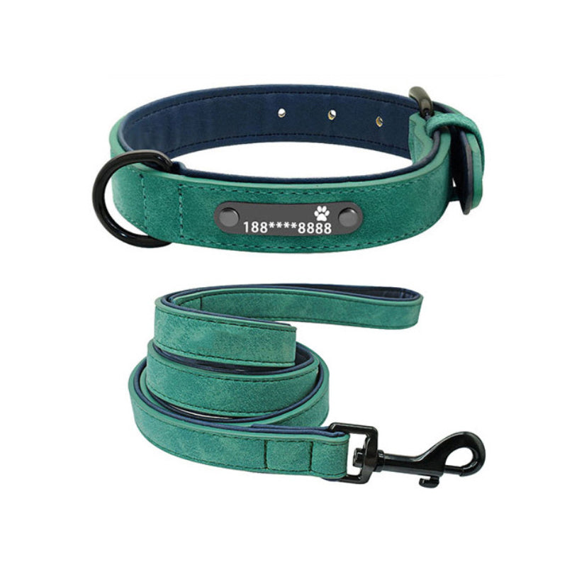 Personalized Collar & Leash Set