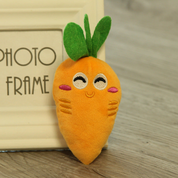 Fruit and vegetable plush toys