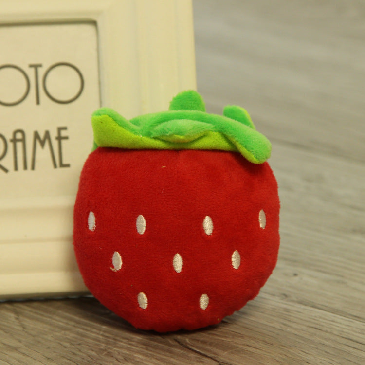 Fruit and vegetable plush toys