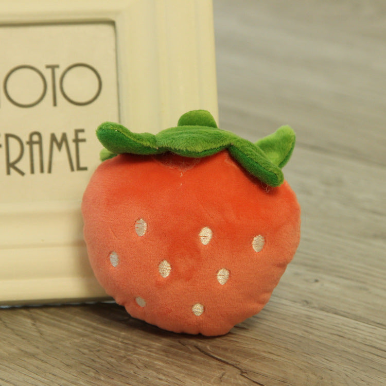 Fruit and vegetable plush toys