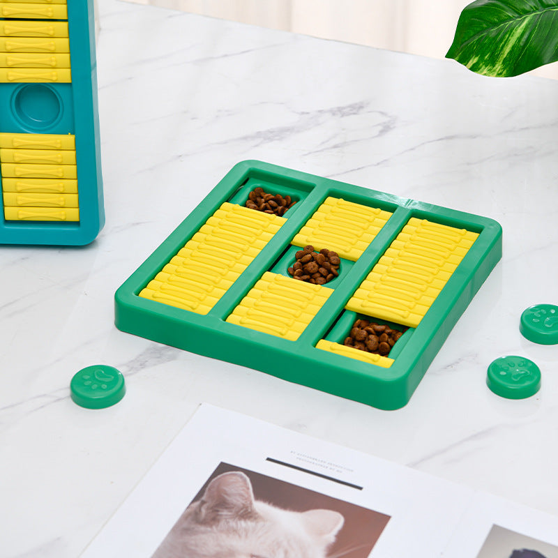Rotating Interactive Educational Dog Slow Food Toy
