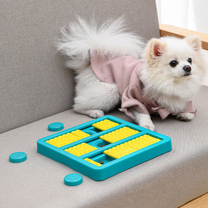 Rotating Interactive Educational Dog Slow Food Toy