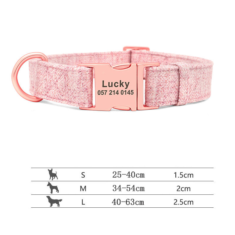 Engraved Dog Collar