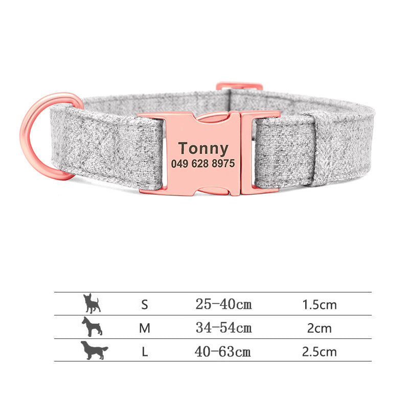 Engraved Dog Collar