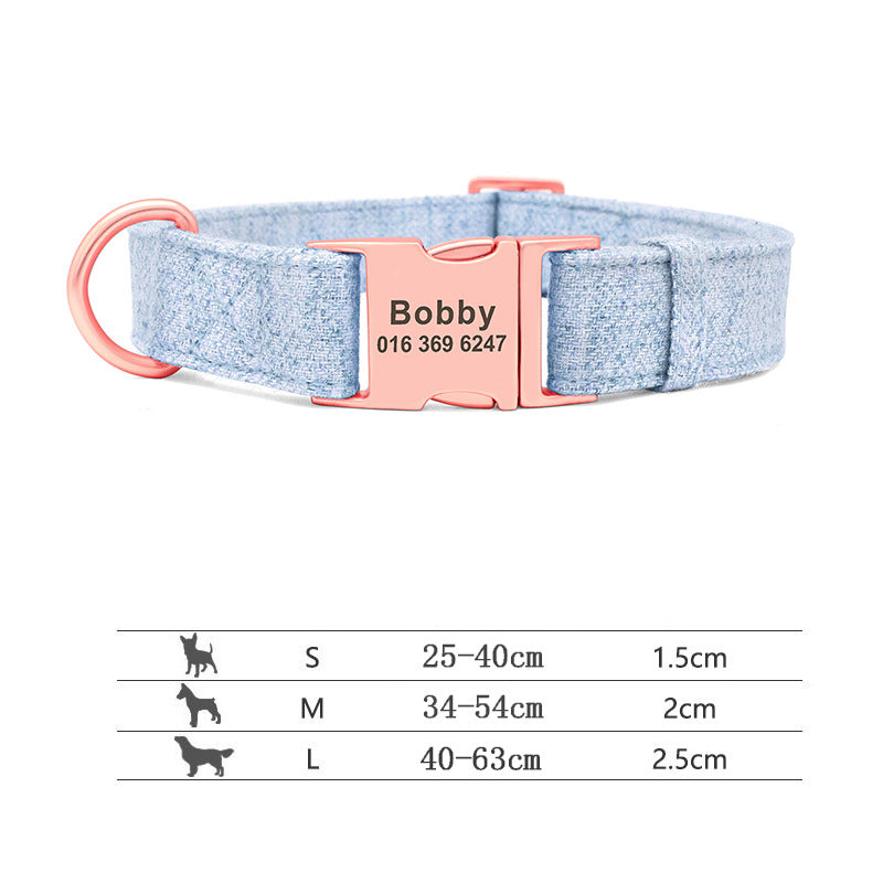 Engraved Dog Collar