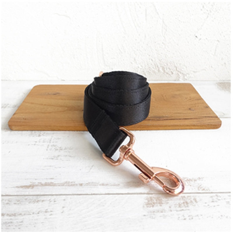 Black Dog Collar Pet Set