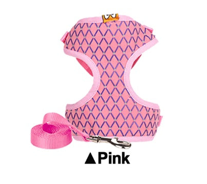 Rhinestone Cat Harness And Leash Set