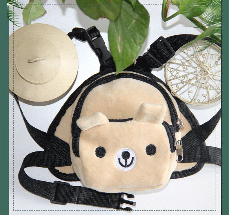 Adjustable Leash Pet Backpack