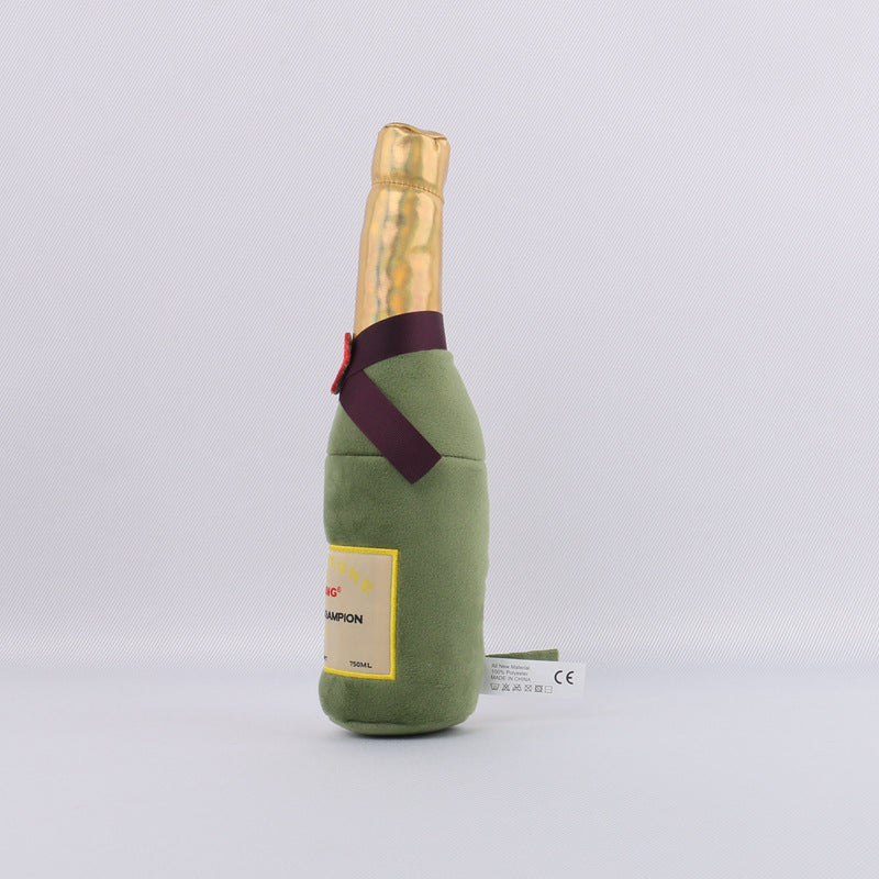 Sounding Plush Cartoon Simulation Beer Bottle Beer Mug Toy