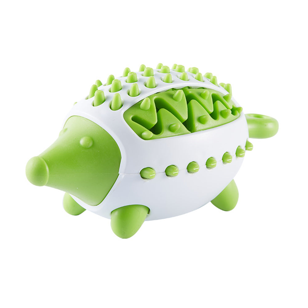 Hedgehog Shape Dog Toy Leaking Food Toys