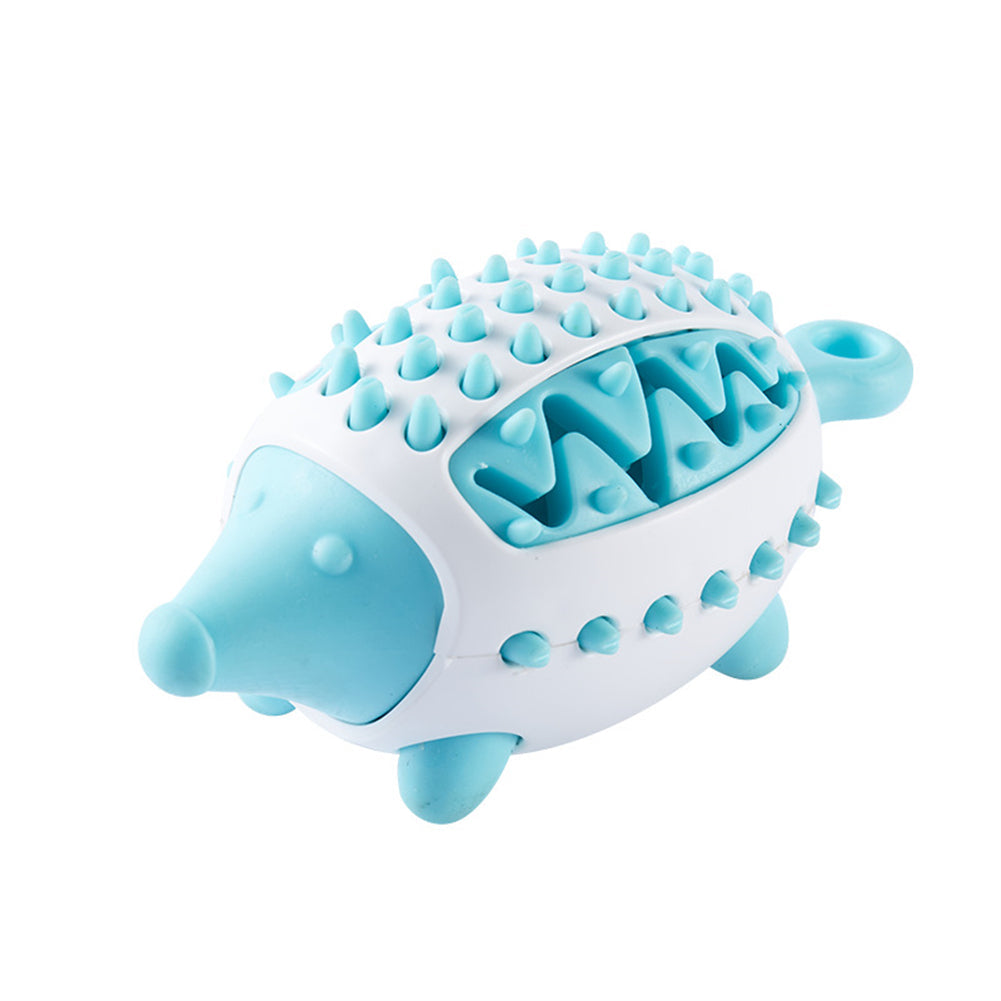 Hedgehog Shape Dog Toy Leaking Food Toys