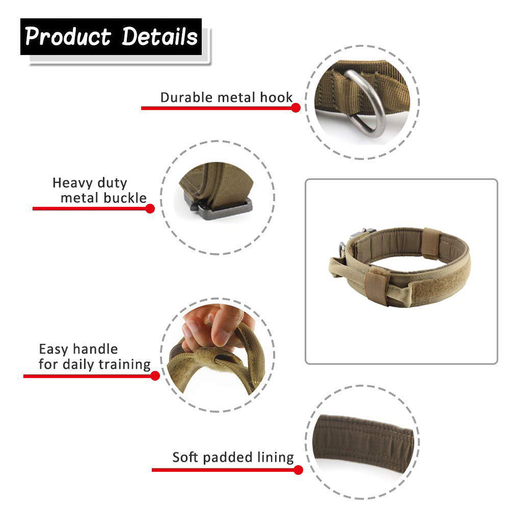 Tactical Dog collar