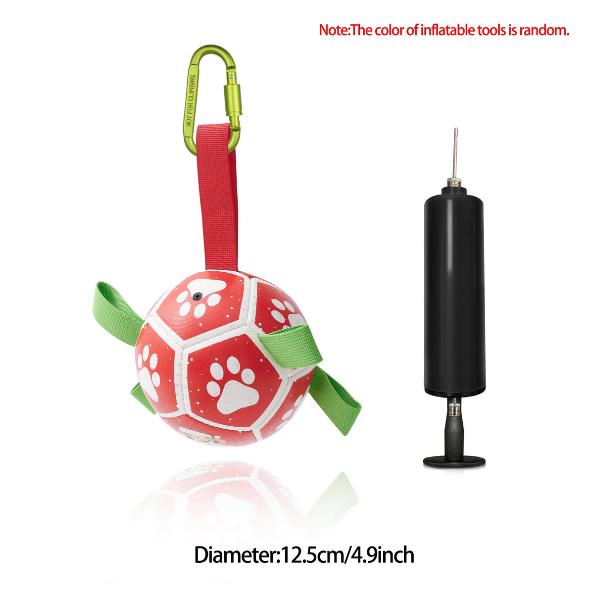 Interactive Dog Football / Soccer Ball Inflated