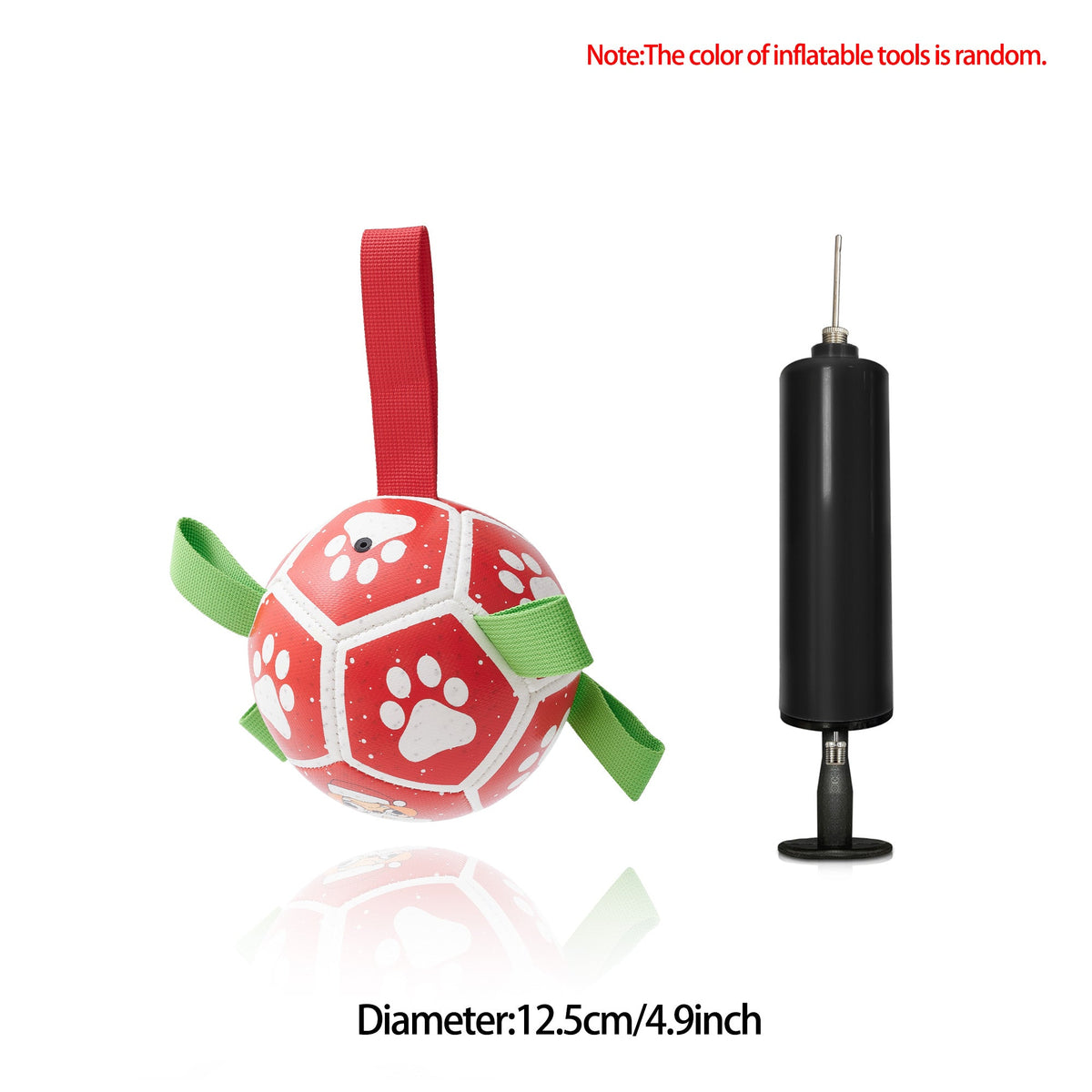 Interactive Dog Football / Soccer Ball Inflated