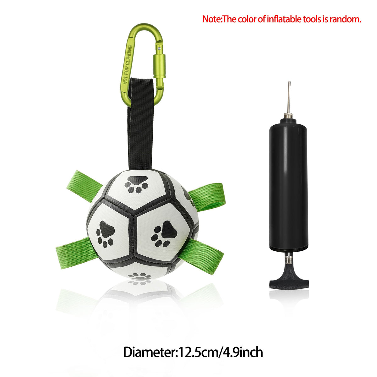 Interactive Dog Football / Soccer Ball Inflated