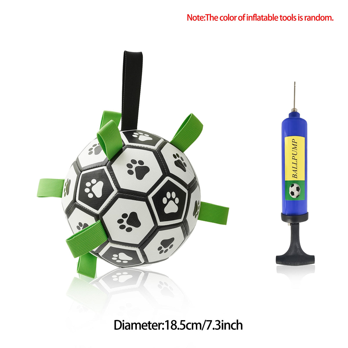 Interactive Dog Football / Soccer Ball Inflated