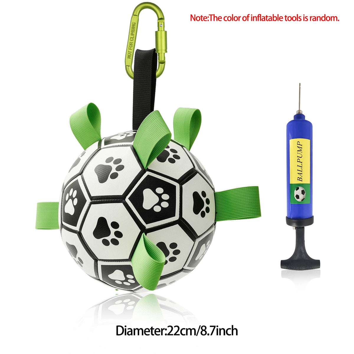 Interactive Dog Football / Soccer Ball Inflated