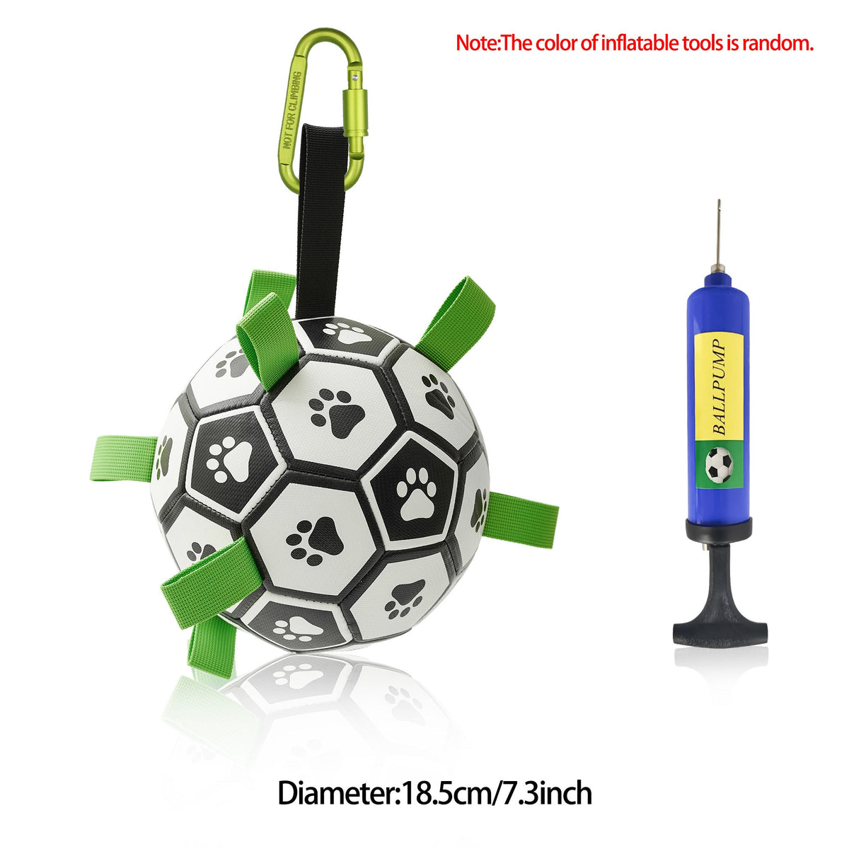 Interactive Dog Football / Soccer Ball Inflated