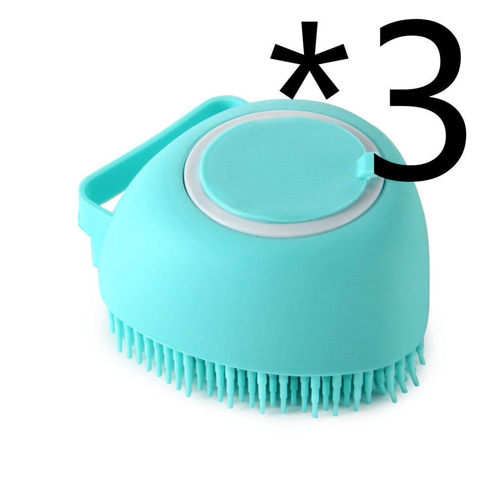 Silicone Dog Bath Massage Cleaning Tool Dog Grooming Supplies