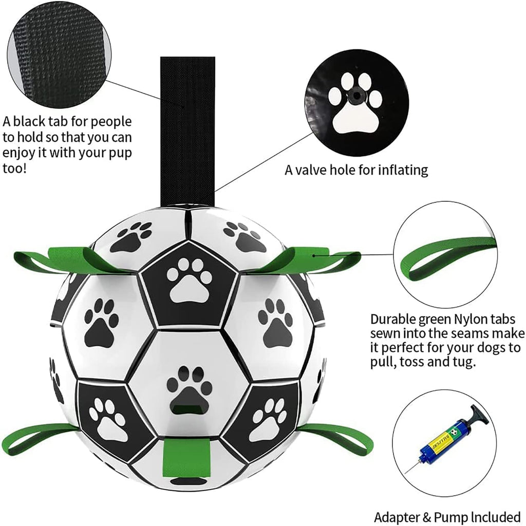 Interactive Dog Football / Soccer Ball Inflated