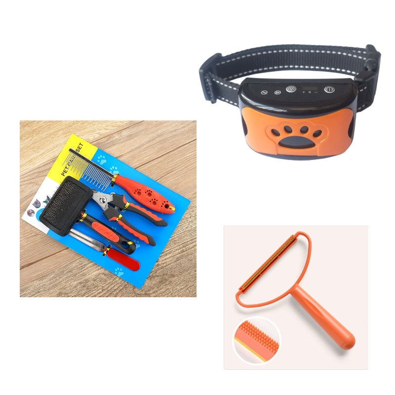 Dog Training Collar Waterproof, Remote Control, Rechargeable, With Shock Vibration Sound